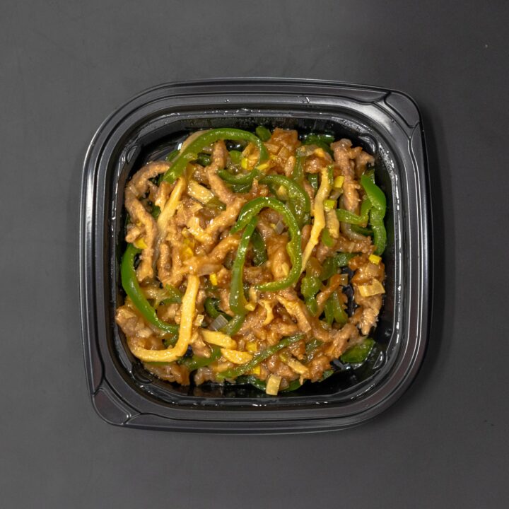 牛肉とピーマンのオイスターソース炒め